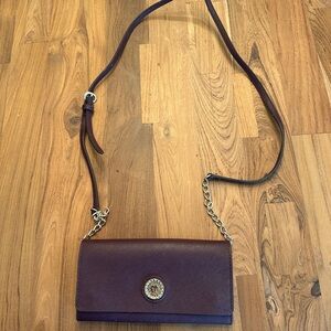 Anne Klein cross body bag - Burgundy